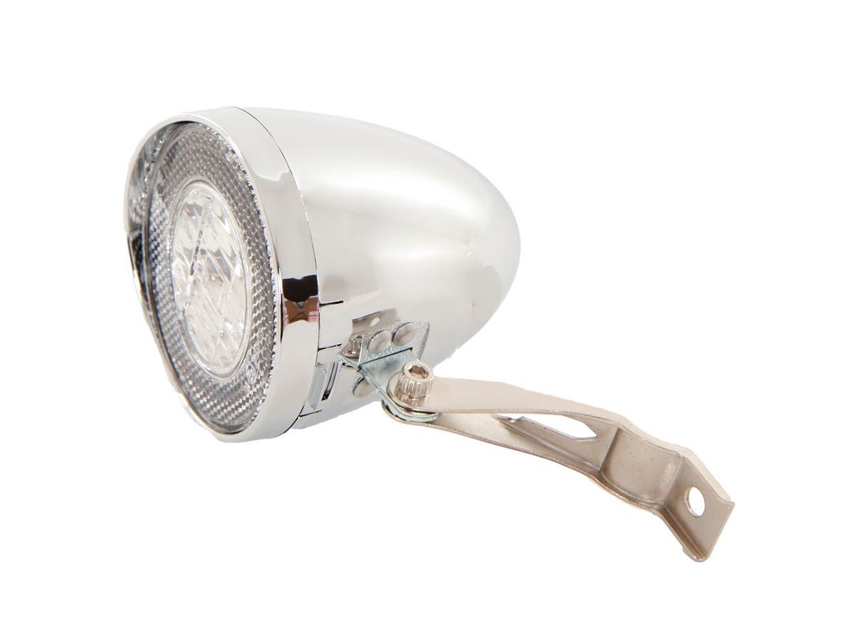 Lampa przednia BUCHEL 513 50 211  RETRO chrom. z wyłą