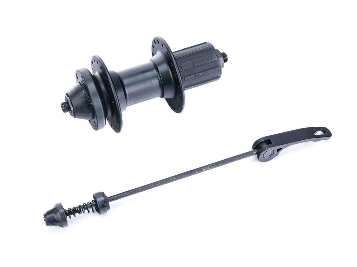 Piasta tył alum. GL-B43R-DS czarna b/ logo, 36 otw. HT