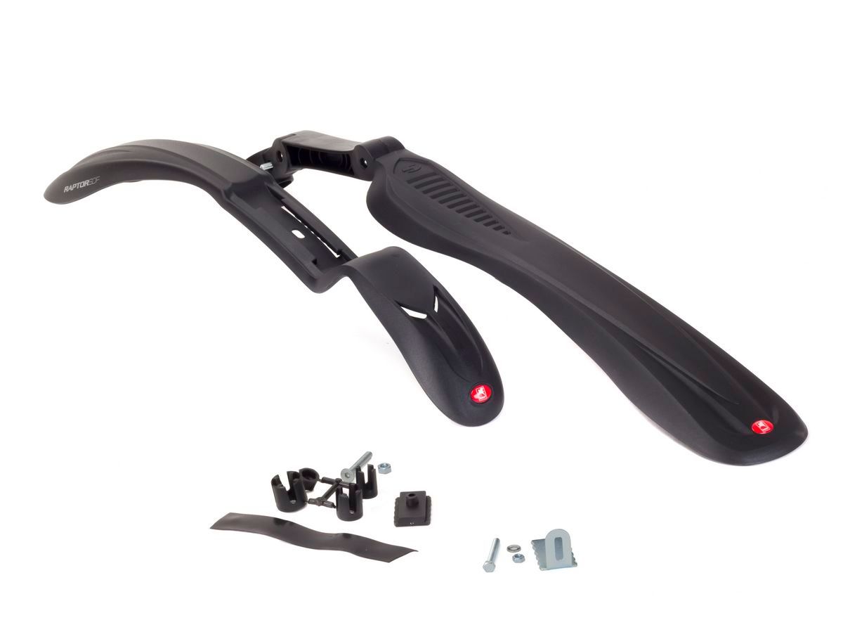 Błotnik 24/29 MTB plast. RAPTOR 1 SDE czarny