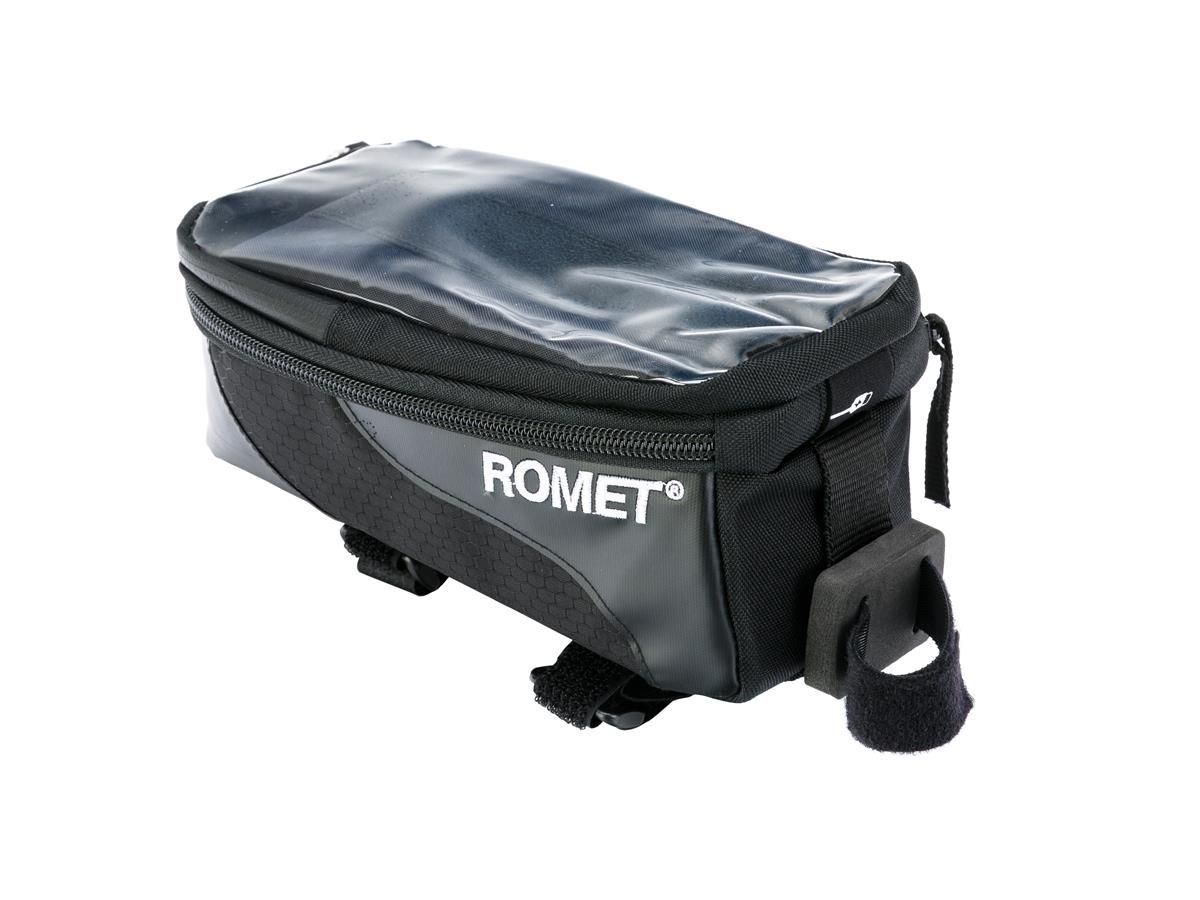 Sakwa na ramę ROMET  SH-P26  czarna et logo Romet