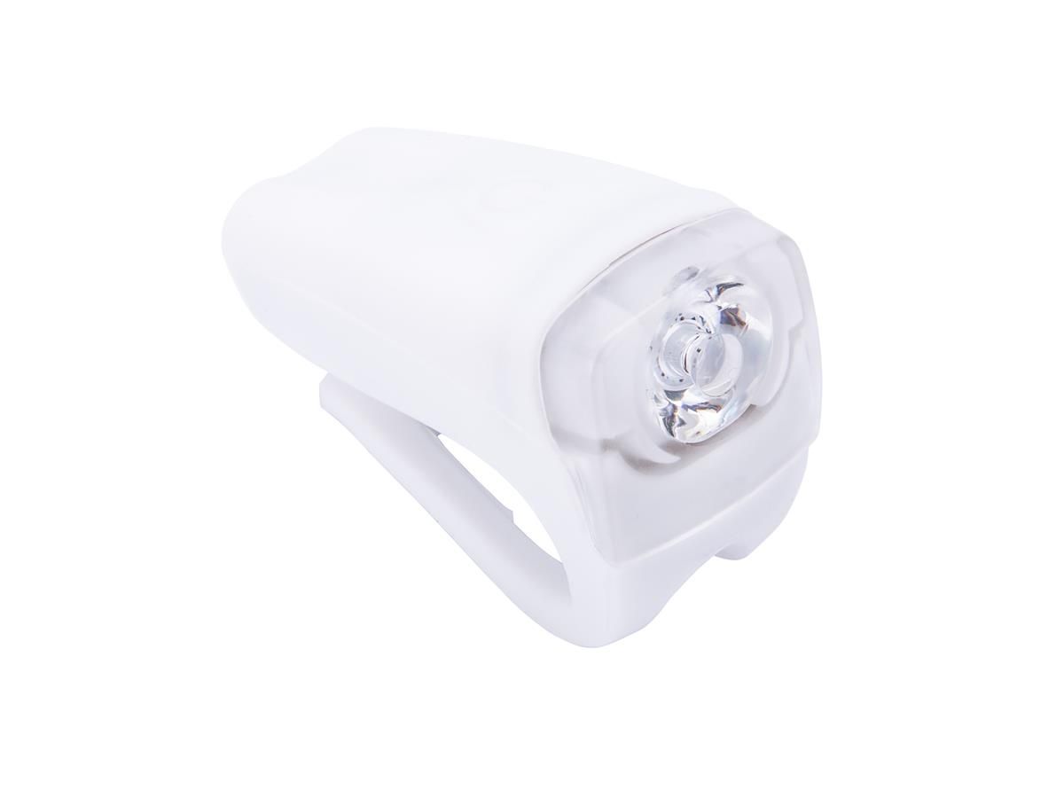 Lampa przednia bateryjna 1-LED 3-Watt JY-378FC biała, blister ROMET, 12,99 zł