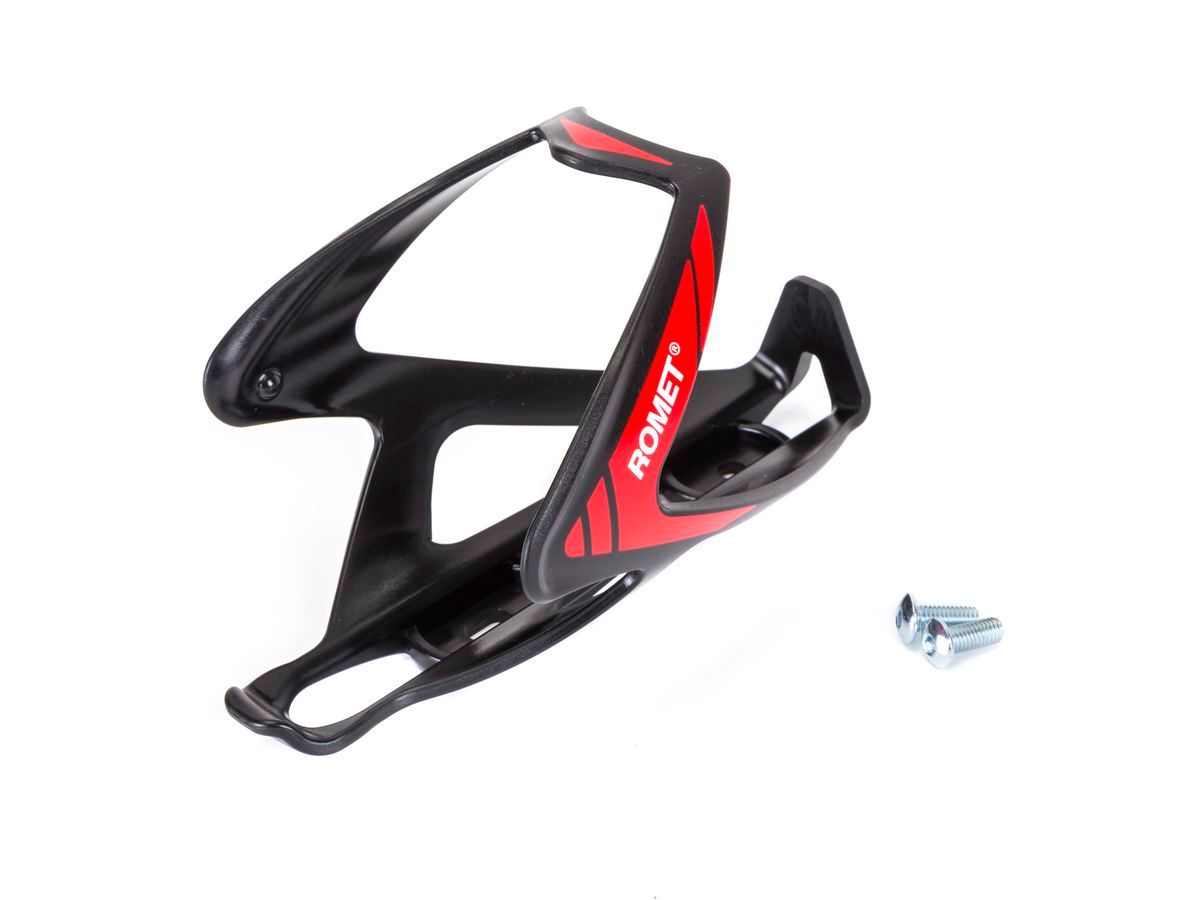 Koszyk bidonu plast. CL-087 czarny  et/logo ROMET