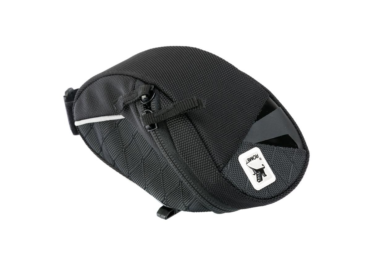 Sakwa podsiodłowa ROMET SH8-6702MR czarna et logo Romet, 59,99 zł